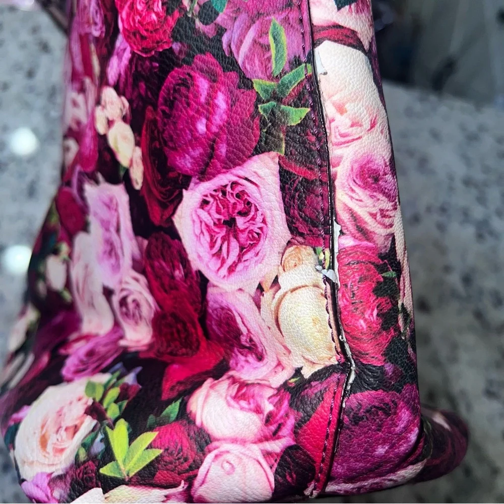 Kate Spade Pink and Red Floral Tote - Picture 9 of 9